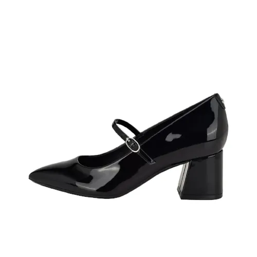 CALVIN KLEIN Leora Chunky Heel High Heels 5cm Women's Black