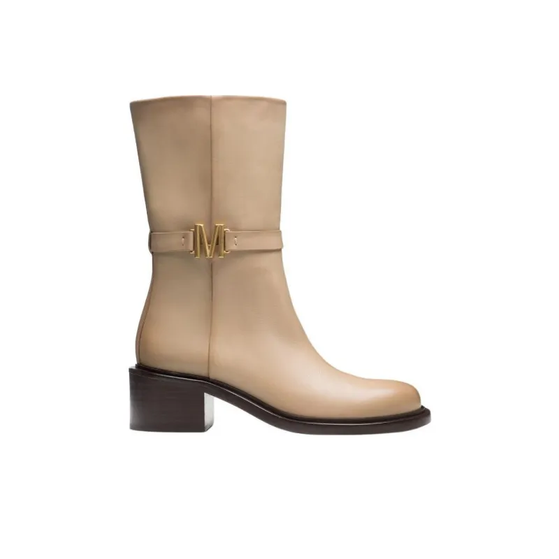 Magnanni Genevieve Ankle Boots 5.5cm Women's Beige-1