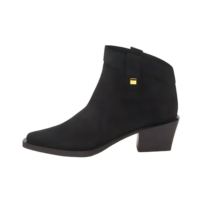 MAISON SKORPIOS Alexandra Ankle Boots 6cm Women's Black-0