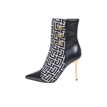 BALMAIN Roni 110mm Ankle Boots