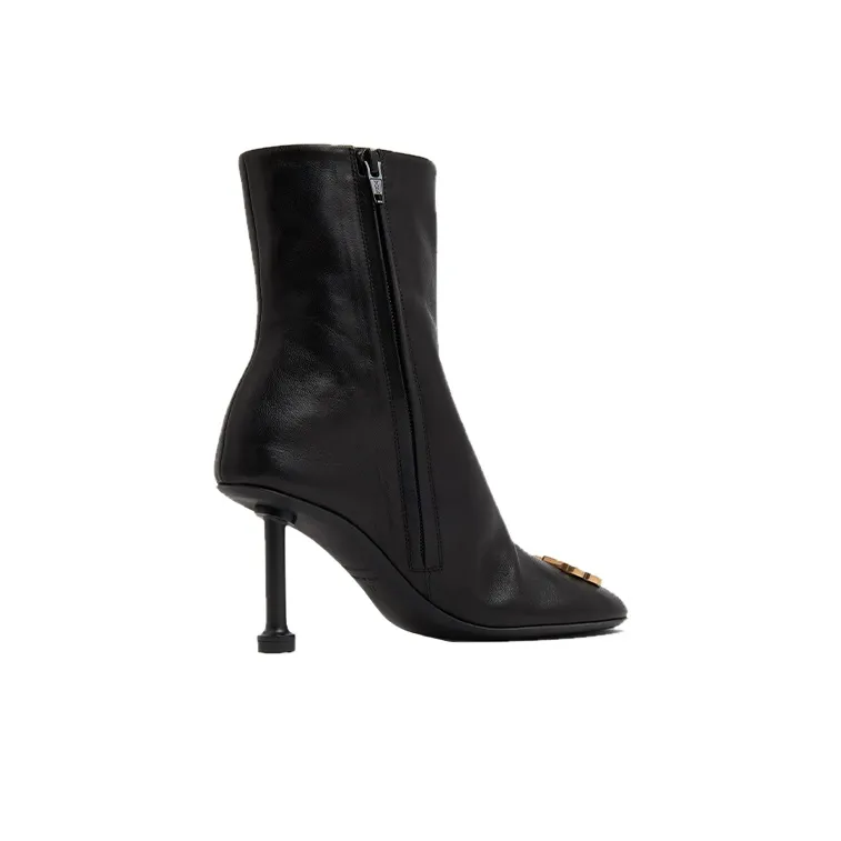 Balenciaga Groupie Heeled Ankle Boots Women's-3