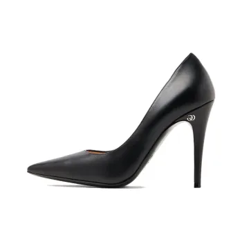 GUCCI Slim Heel High Heels 10.5cm Women's Black