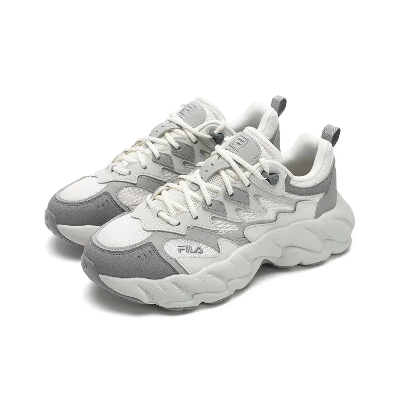 FILA Fern2 Fern Sneakers 2 Abrasion Resistant Low Top Casual Shoes Men's White Gray-1