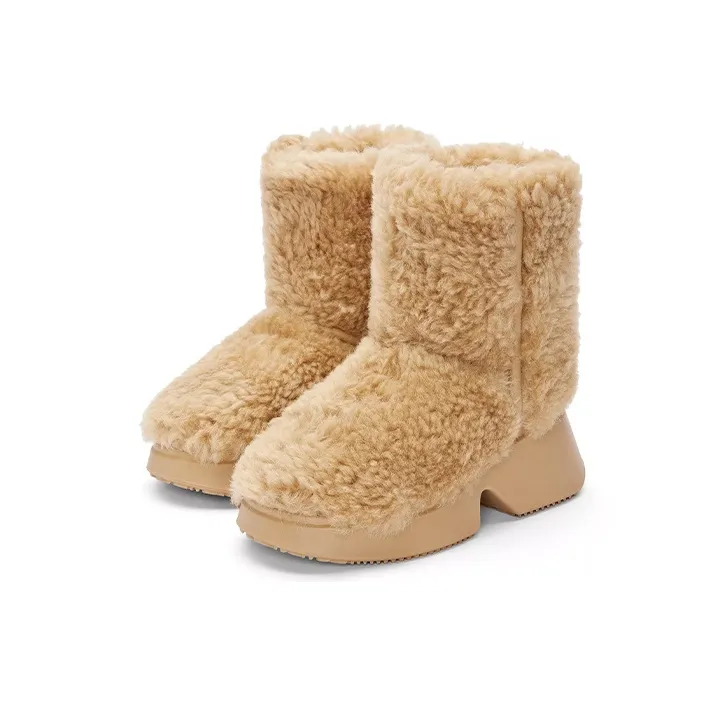 LOEWE Ankle Boots Women's Beige-2