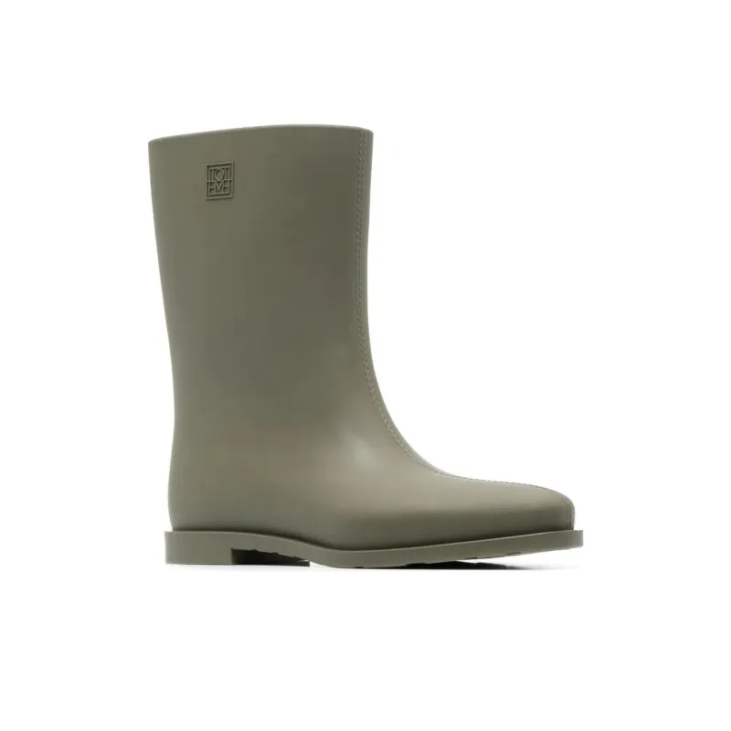 TOTEME Rain Logo-debossed Boots Women's-1