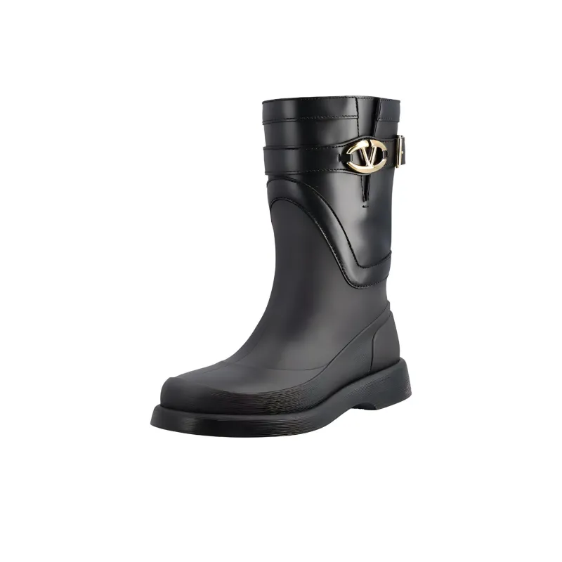 Valentino VLogo Signature Round Toe Boots Women's-2