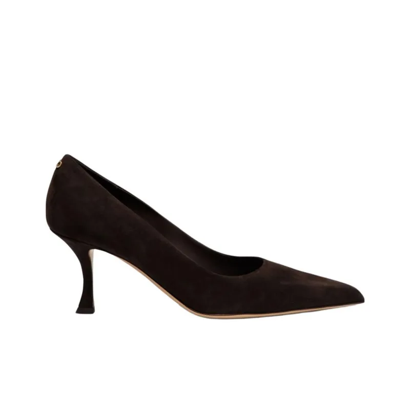 Ferragamo Elydea 70mm Suede Pumps-1