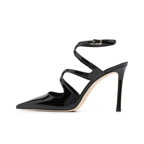 Jimmy Choo Azia 95mm Patent-finish Leather Pumps