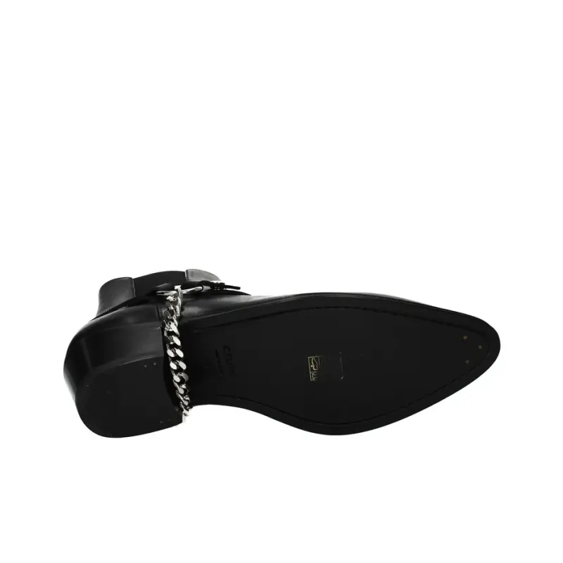 CELINE Short Chelsea Boots Men's Black-3