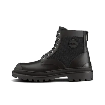 DIOR Explorer Ankle Boots Men's Black