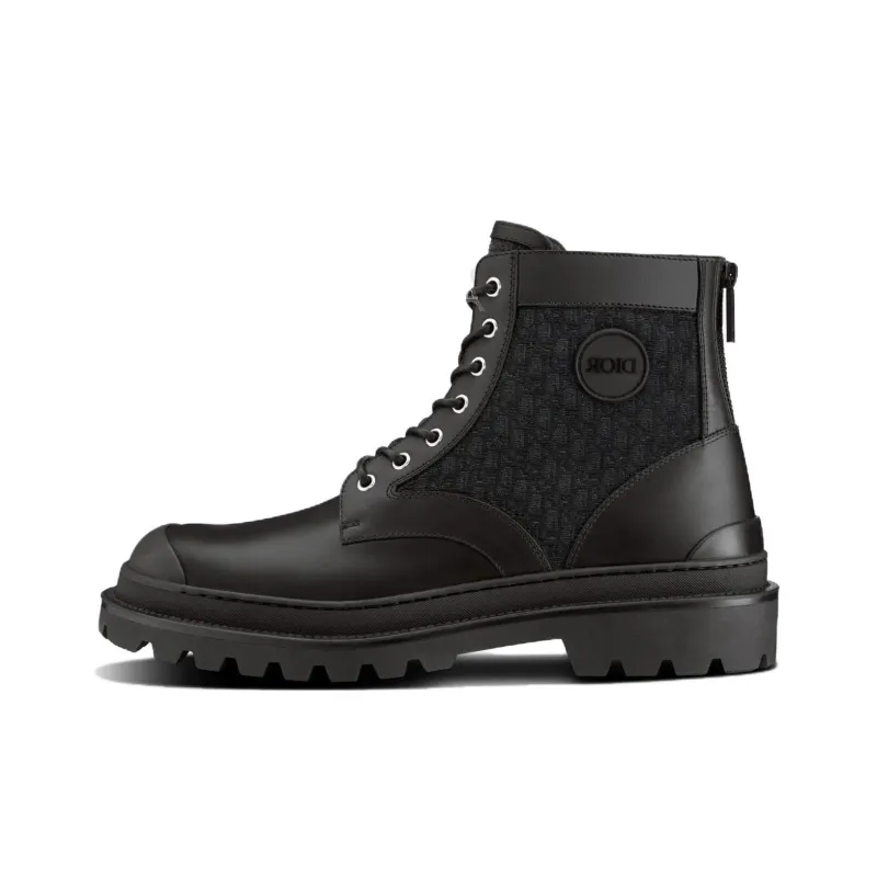 DIOR Explorer Ankle Boots Men's Black-0