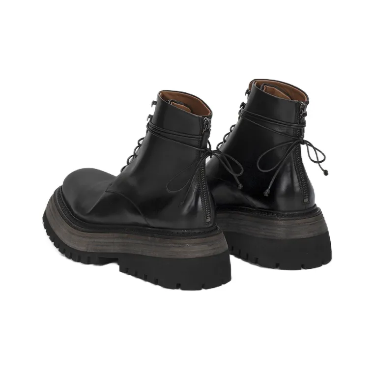 Marsèll Quadrarmato Ankle Boots 7cm Men's Black-3