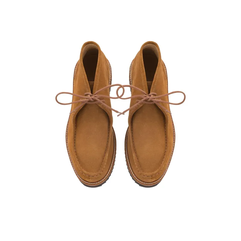 A.P.C Ankle Boots Men's Caramel-3