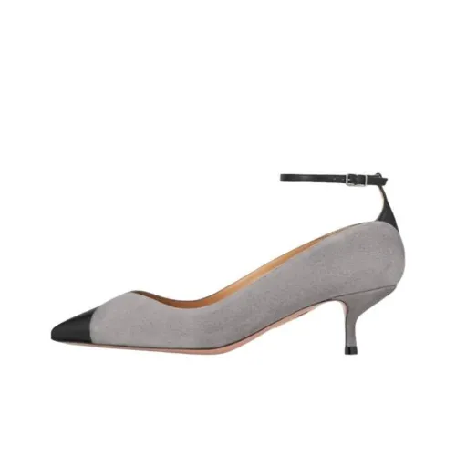 AQUAZZURA Pinot Pump Slim Heel High Heels 5cm Women's Gray