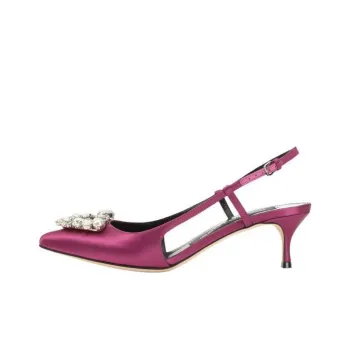 SERGIO ROSSI Godiva Slim Heel High Heels 5cm Women's Purple