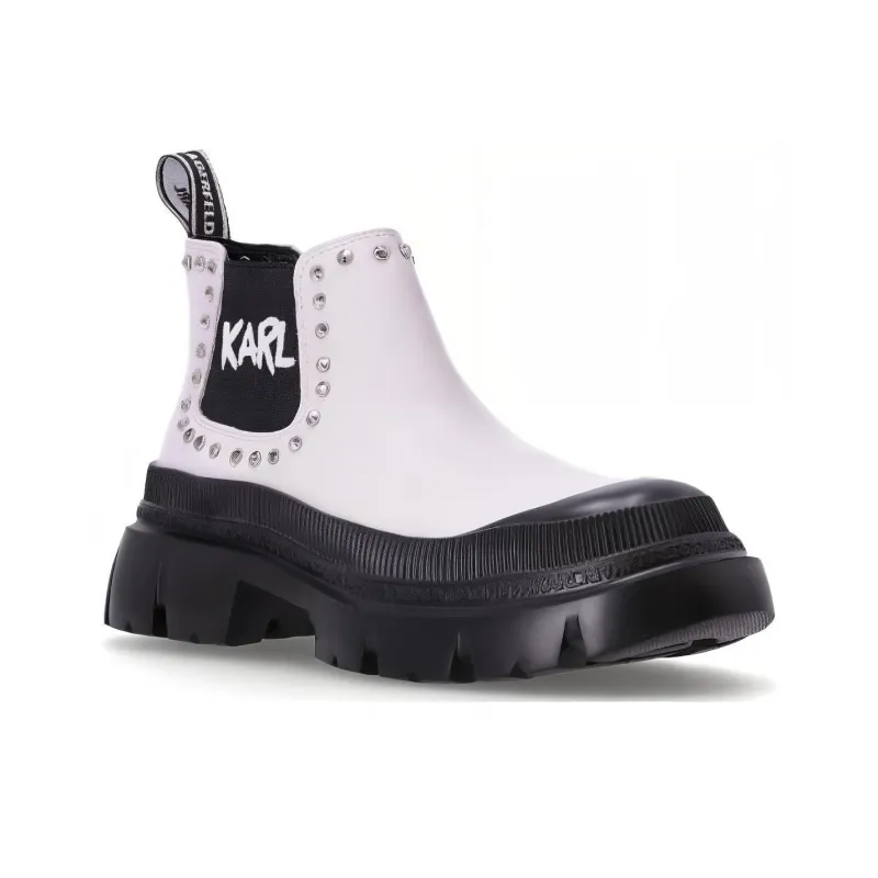 KARL LAGERFELD Trekka Max Studded Boots-2