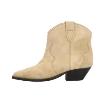 ISABEL MARANT Dewina Ankle Boots 5cm Women's Beige