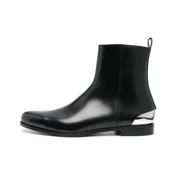 Alexander McQueen Slip On Ankle Boots