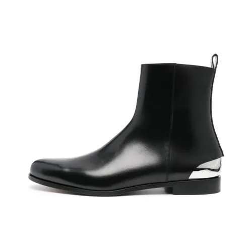 Alexander McQueen Slip On Ankle Boots