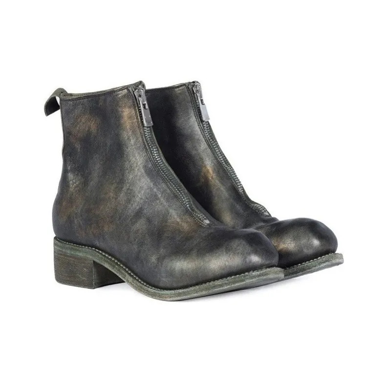 GUIDI Ankle Boots Women's Camouflage-2