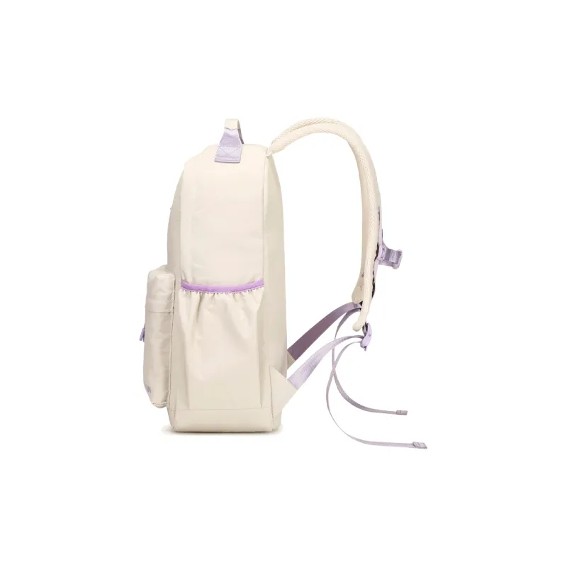 ZUOFEIFAN Fabric Backpack Regular Women's Ecru-4
