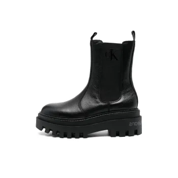 CKJ CALVIN KLEIN JEANS Platform Lug sole Chelsea Boots Women's