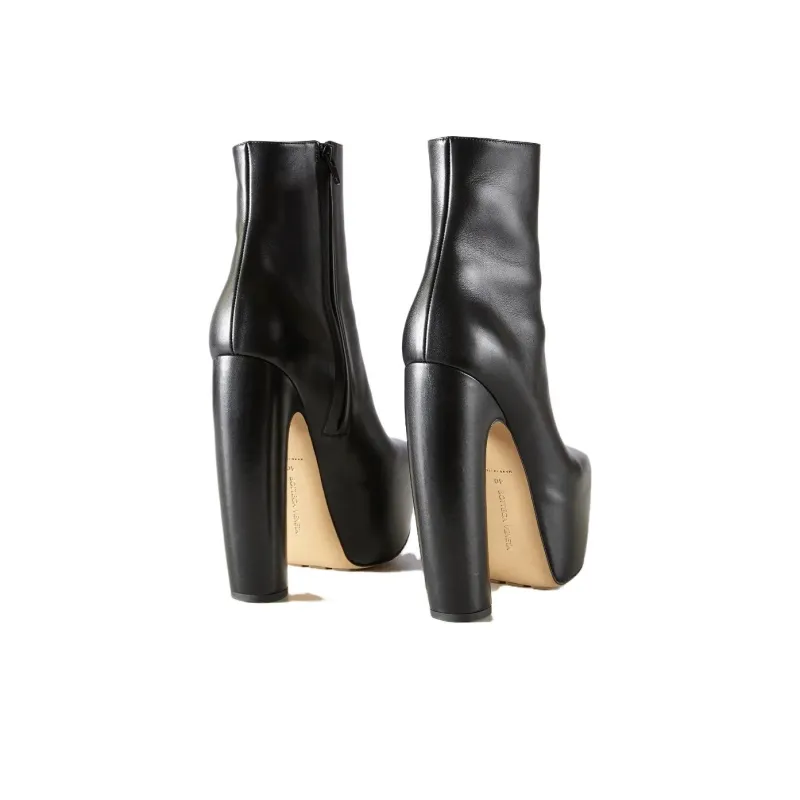 Bottega Veneta Mostra Ankle Boots Women's Black-4