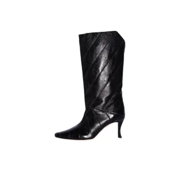 By Far Steph Ankle Boots 8cm Women's Black