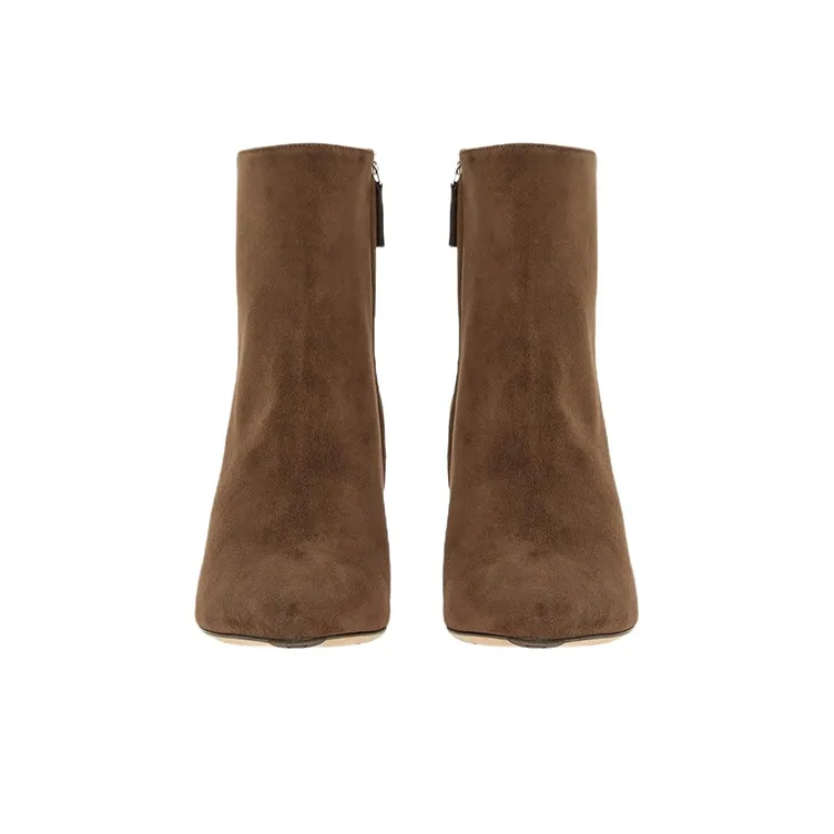 FERRAGAMO Bootie Suede Ankle Boots-3