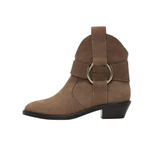 See By Chloe Ankle Boots 3.8cm Women's Brown