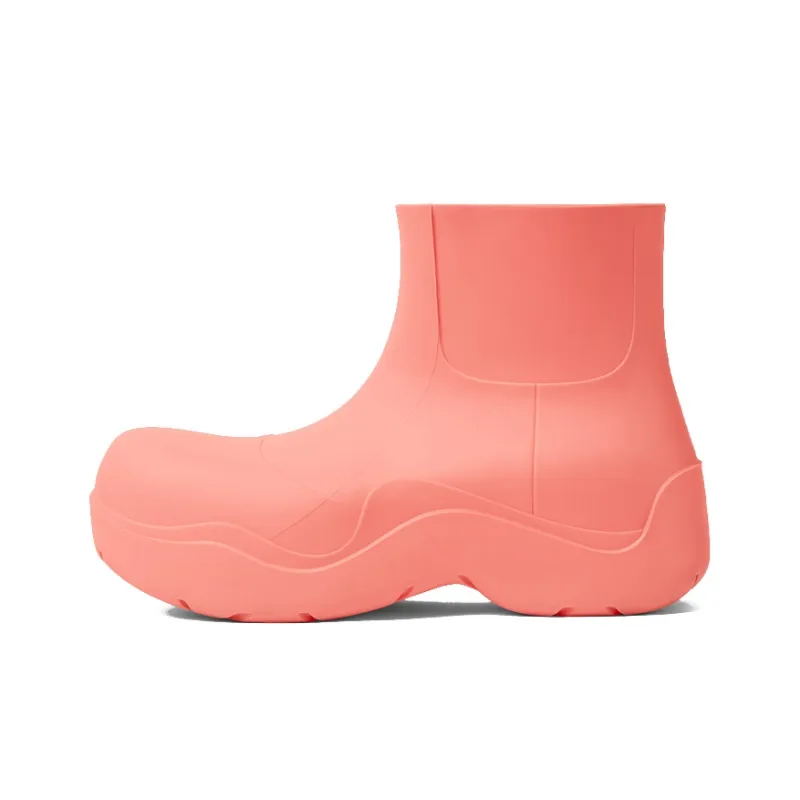 Bottega Veneta Puddle Ankle Boots Women's Pink-0