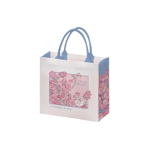 AOSONG Suede Technical Fabric Handbag Regular Unisex Pink