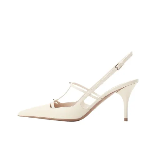 Bottega Veneta Rubber Slingback Puddle Shoe White Womens