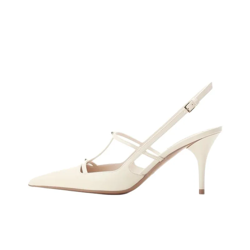 Valentino Pointed Toe Slingback Pumps-0