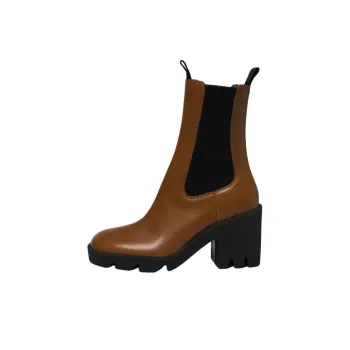 Burberry Stride Chelsea Boots 9cm Women's Brown