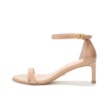 Stuart Weitzman/SW Slim Heel Fashion Sandal 7cm Women's Nude