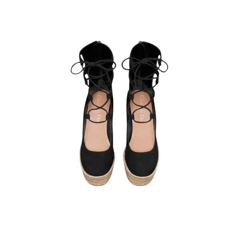 DIOR Dioriver Ankle Boots 9.5cm Women's Black-3