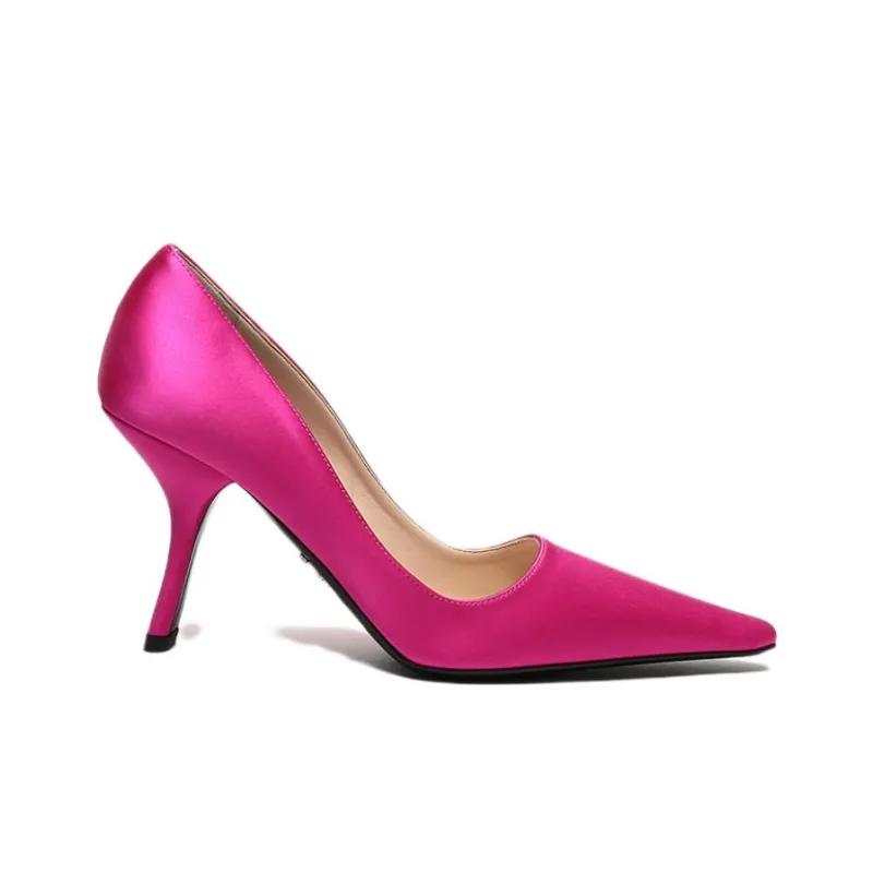 PRADA High Heels Women's Rose Red-1