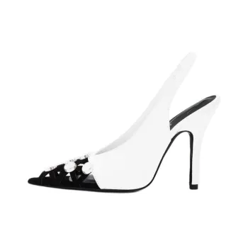The Attico Fiona Slingback Pumps