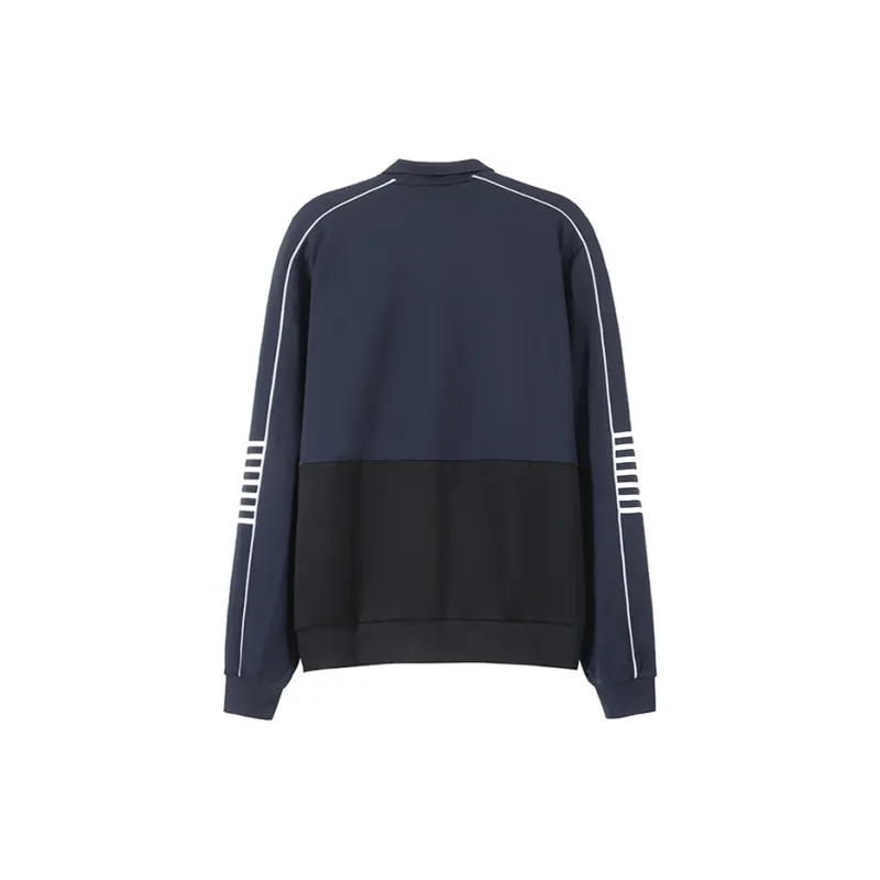 EMPORIO ARMANI EA7 Casual Sportswear Men's Navy Blue & Black-2