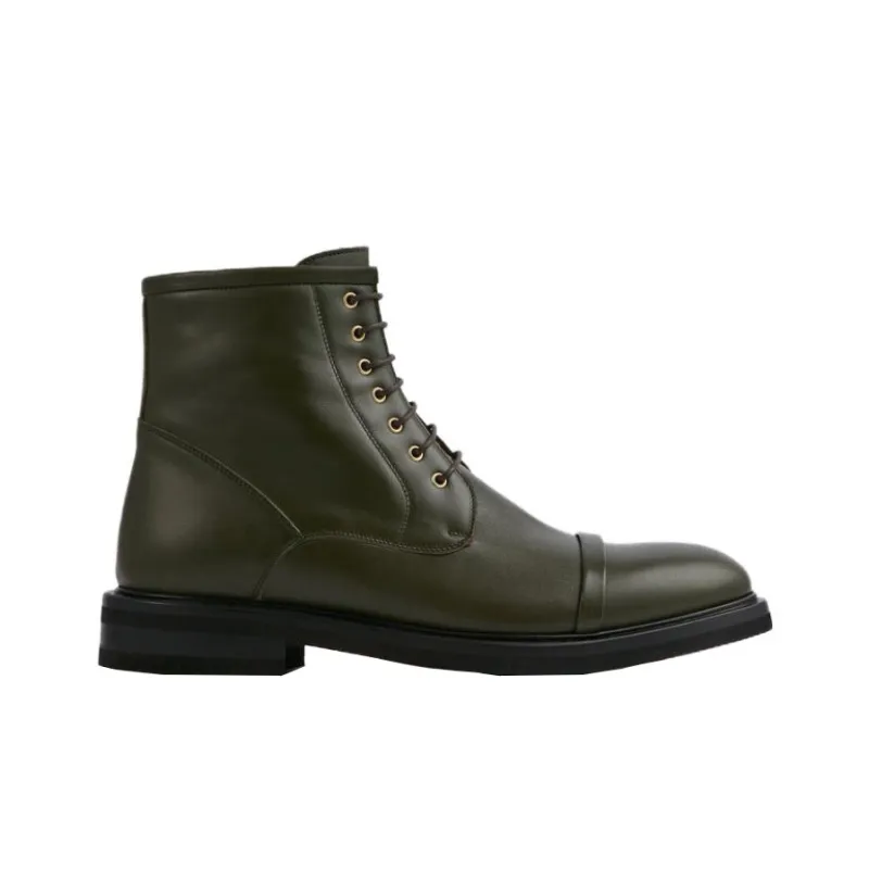 Malone Souliers Ankle Boots Men's Pine Wood Color-1