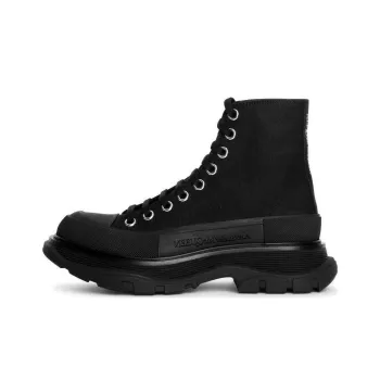 Alexander McQueen Tread Slick Boots 'Triple Black' Women's