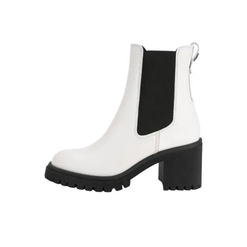 Kurt Geiger London Mega Chelsea Boots 8cm Women's White