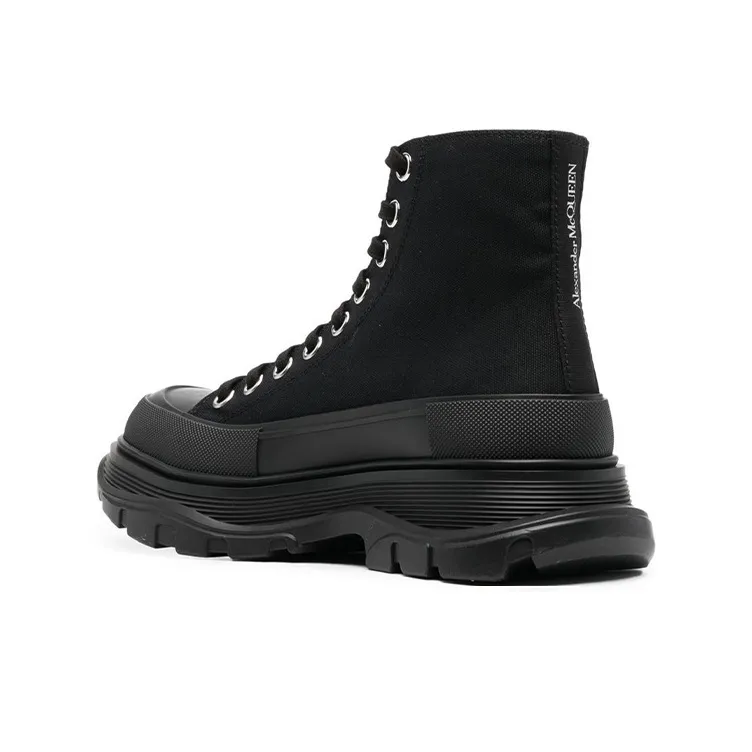 Alexander McQueen Tread Slick Boots 'Core Black' Women's-3