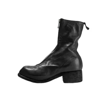 GUIDI Ankle Boots Men Black