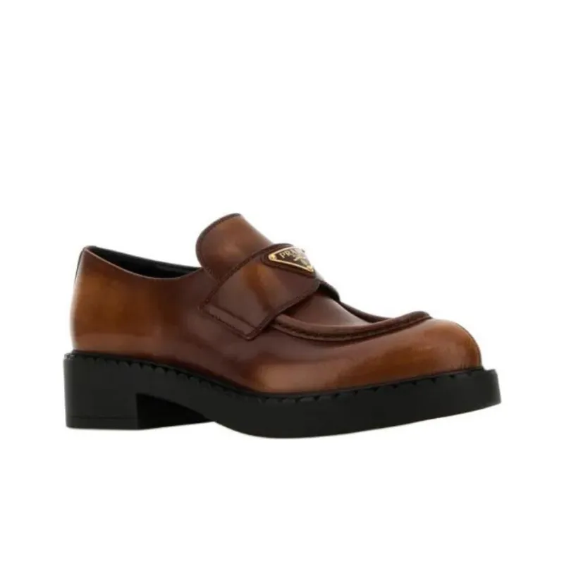 PRADA Loafers Women's Brown-2