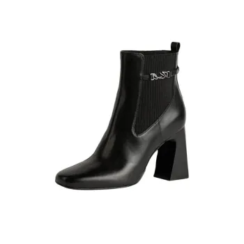 KARL LAGERFELD / Karl Lagerfeld Jeans Astra Nova Leather Boots Women's