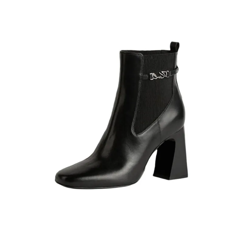 KARL LAGERFELD / Karl Lagerfeld Jeans Astra Nova Leather Boots Women's-0
