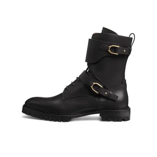 Polo Ralph Lauren Ankle Boots 2cm Women's Black