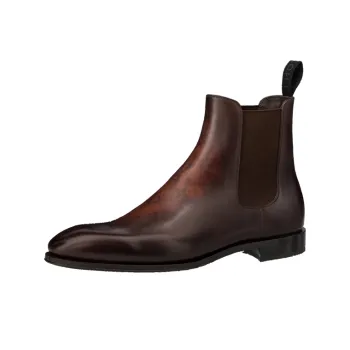 LOUIS VUITTON Minister Ankle Length Chelsea Boots Men's Brown